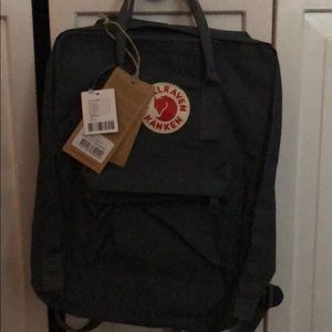 Brand New Fjallraven Kanken Backpack (Dark Gray)